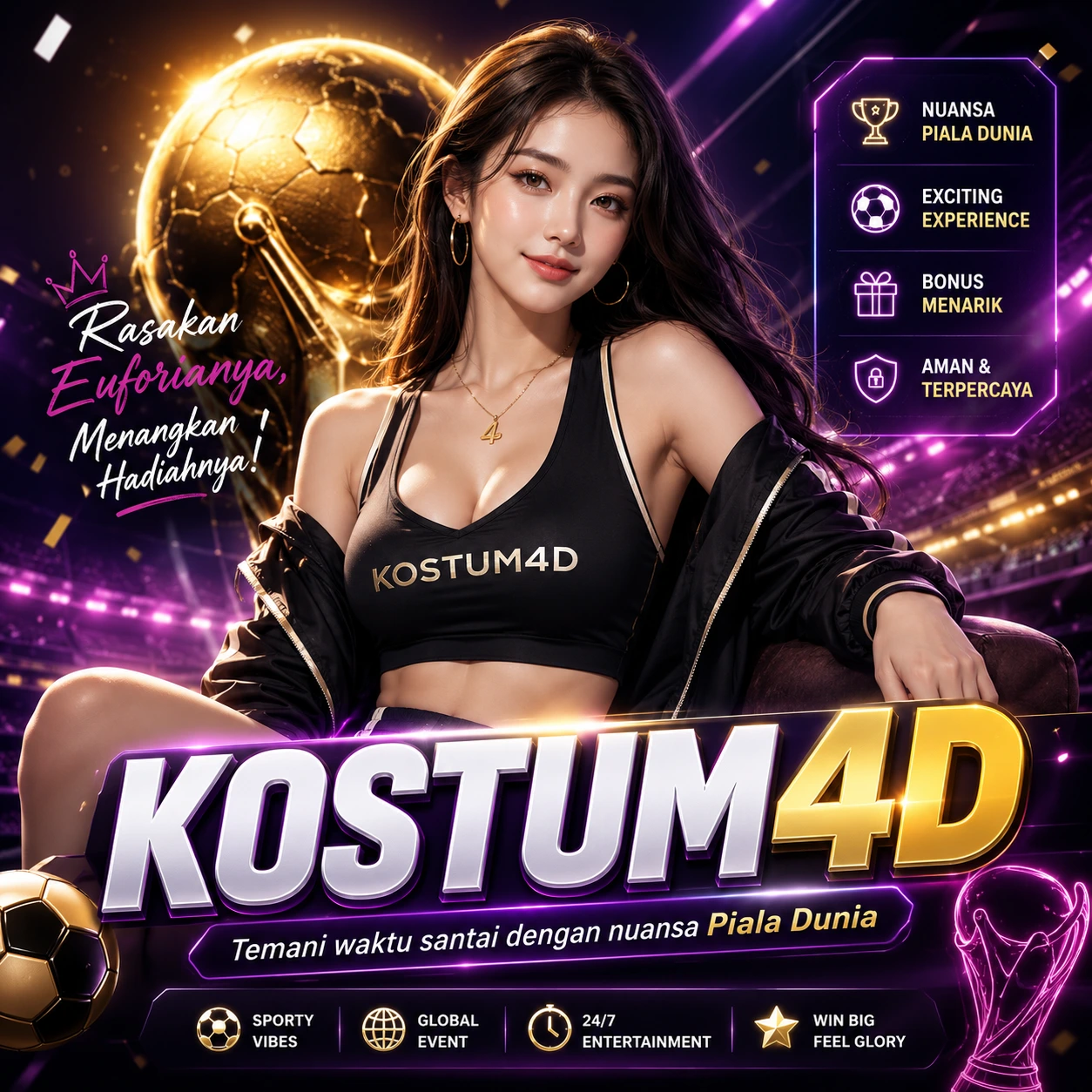 KOSTUM4D – Brand Penuh Prestasi dengan Tampilan Cepat dan Identitas yang Kuat